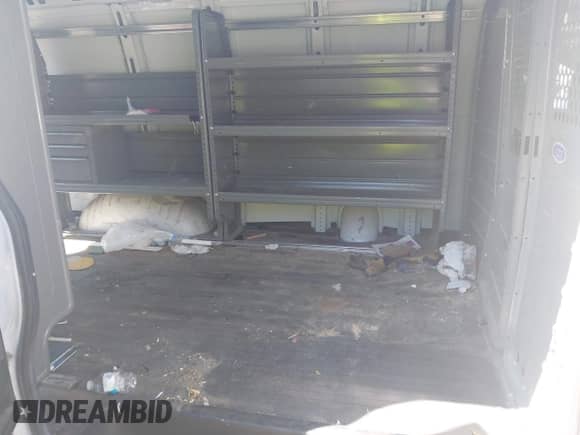 2020 Chevrolet Express Cargo with VIN 1GCWGAFP0L1275091, listed as a IAAI auction lot 43069625 with 65,952 mi miles and . Bid and sale history available at DreamBid. Image 8.