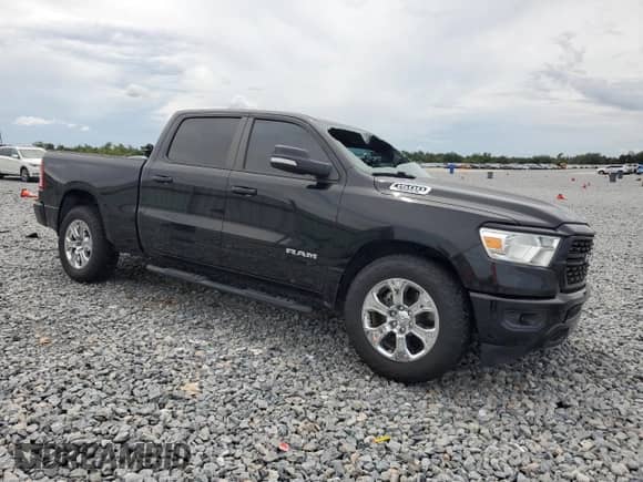 2022 Ram 1500 Big Horn z VIN 1C6RREMTXNN126026, wystawiony jako Copart lot #71054735 z przebiegiem 44 117 mil mil oraz Nie do naprawy • Non repairable. Historia ofert i sprzedaży dostępna na DreamBid. Obrazek 4.