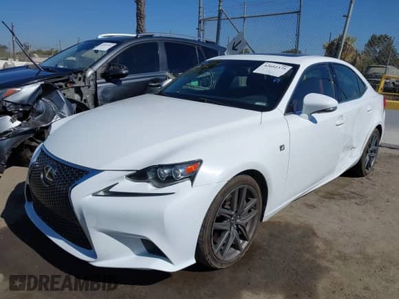 2015 Lexus IS 350 with VIN JTHCE1D20F5007282, listed as a IAAI auction lot 42692375 with 120,455 mi miles and . Bid and sale history available at DreamBid. Image 2.