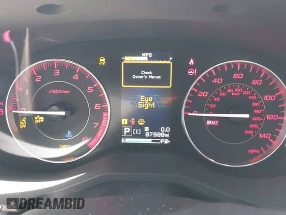 2021 Subaru Impreza Special Sports z VIN 4S3GKAM68M3603361, wystawiony jako IAAI lot #41832708 z przebiegiem 87 599 mil mil oraz . Historia ofert i sprzedaży dostępna na DreamBid. Obrazek 7.