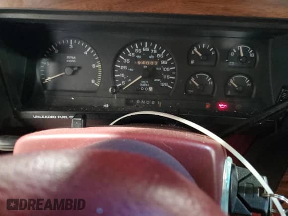 1993 Dodge Dakota z VIN 1B7FL23X3PS180403, wystawiony jako Copart lot #46158805 z przebiegiem Nie podano mil oraz Szkoda całkowita • Salvage title. Historia ofert i sprzedaży dostępna na DreamBid. Obrazek 9.