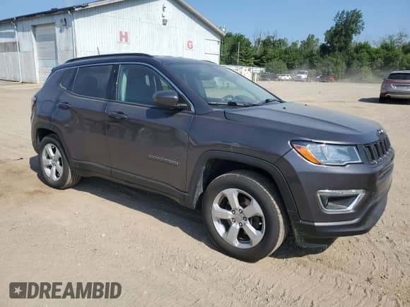 2018 Jeep Compass Latitude with VIN 3C4NJDBBXJT253257, listed as a Copart auction lot 65964955 with 60,088 mi miles and Clean title. Bid and sale history available at DreamBid. Image 4.