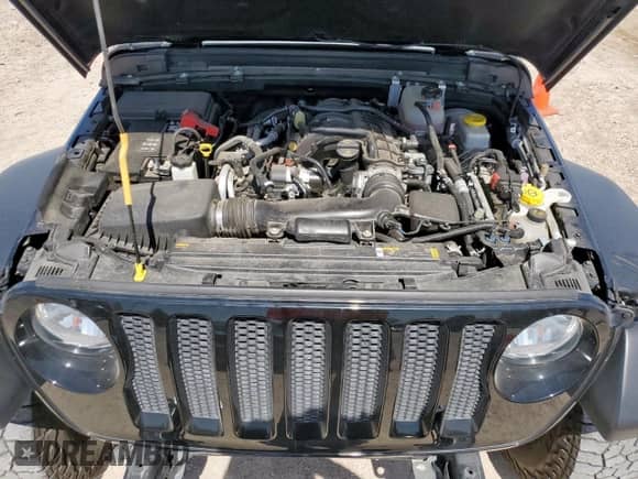 2023 Jeep Wrangler Sport S with VIN 1C4HJXDG7PW526195, listed as a Copart auction lot 66521735 with 54,082 mi miles and Salvage title. Bid and sale history available at DreamBid. Image 12.