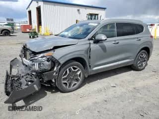 2021 Hyundai Santa Fe Calligraphy с VIN 5NMS5DALXMH345732, выставлен на аукционе Copart как лот 59556865 с пробегом 45 874 миль миль и Списание • Salvage title. История ставок и продаж доступна на DreamBid. Изображение 1.