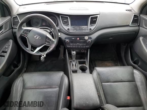 2016 Hyundai Tucson Limited z VIN KM8J33A29GU024695, wystawiony jako Copart lot #85643405 z przebiegiem 166 753 mil mil oraz Czysty tytuł • Clean title. Historia ofert i sprzedaży dostępna na DreamBid. Obrazek 8.