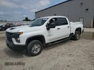 2022 Chevrolet Silverado 2500HD Work Truck z VIN 1GC4YLE7XNF238170, wystawiony jako Copart lot #67218035 z przebiegiem 98 799 mil mil oraz Szkoda całkowita • Salvage title. Historia ofert i sprzedaży dostępna na DreamBid. Obrazek 1.