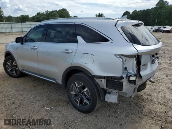 2023 Kia Sorento EX with VIN KNDRH4LG8P5195049, listed as a Copart auction lot 63047145 with 33,811 mi miles and Salvage title. Bid and sale history available at DreamBid. Image 2.