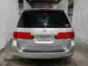 2009 Honda Odyssey EX with VIN 5FNRL38499B002772, listed as a Copart auction lot 59592625 with 100,524 mi miles and Salvage title. Bid and sale history available at DreamBid. Image 6.