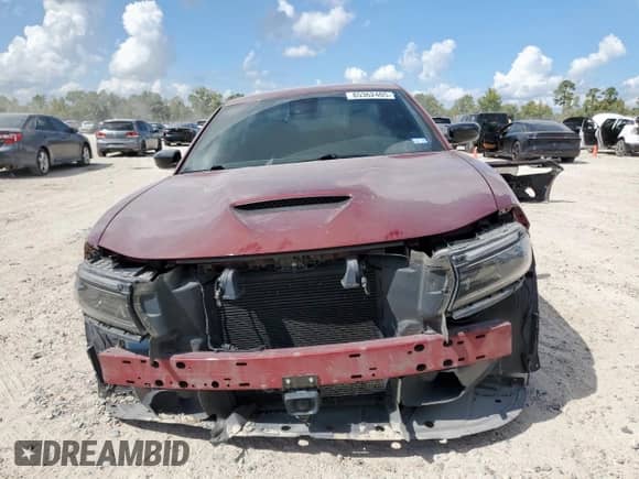2022 Dodge Charger GT with VIN 2C3CDXHG4NH101724, listed as a Copart auction lot 85362405 with 93,544 mi miles and Salvage title. Bid and sale history available at DreamBid. Image 5.