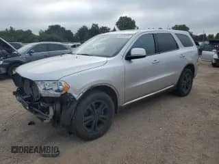 2011 Dodge Durango Express with VIN 1D4RE2GGXBC730574, listed as a Copart auction lot 63848275 with 129,896 mi miles and Salvage title. Bid and sale history available at DreamBid. Image 1.