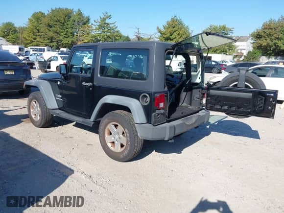 2012 Jeep Wrangler Sport with VIN 1C4GJWAG3CL239118, listed as a IAAI auction lot 43361839 with 89,001 mi miles and . Bid and sale history available at DreamBid. Image 3.