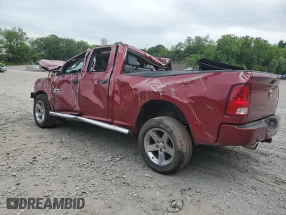 2014 Ram 1500 Express z VIN 1C6RR7FTXES186186, wystawiony jako Copart lot #58702185 z przebiegiem Nie podano mil oraz Szkoda całkowita • Salvage title. Historia ofert i sprzedaży dostępna na DreamBid. Obrazek 2.