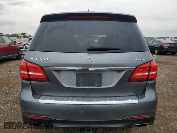 2018 Mercedes-Benz GLS 550 with VIN 4JGDF7DE0JB004064, listed as a Copart auction lot 66699975 with 93,582 mi miles and Salvage title. Bid and sale history available at DreamBid. Image 6.