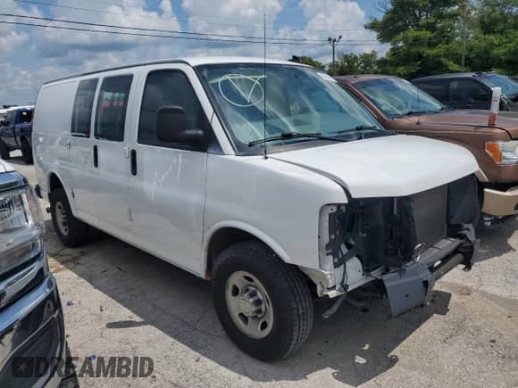 2021 Chevrolet Express Cargo with VIN 1GCWGAF74M1188330, listed as a Copart auction lot 62999155 with 244,155 mi miles and Clean title. Bid and sale history available at DreamBid. Image 4.