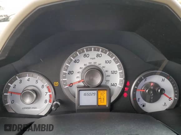 2012 Honda Pilot EX with VIN 5FNYF4H47CB027217, listed as a Copart auction lot 69612415 with 165,029 mi miles and Non repairable. Bid and sale history available at DreamBid. Image 9.