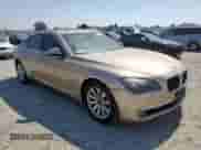 2010 BMW 7 Series 750Li xDrive with VIN WBAKC8C59AC430192, listed as a Copart auction lot 64105935 with 103,657 mi miles and Salvage title. Bid and sale history available at DreamBid. Image 4.