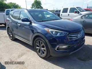 2017 Hyundai Santa Fe Ultimate with VIN 5XYZW4LA5HG448886, listed as a IAAI auction lot 42584623 with 91,929 mi miles and . Bid and sale history available at DreamBid. Image 1.
