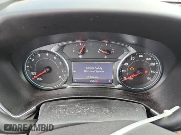 2023 Chevrolet Equinox Premier with VIN 3GNAXXEG5PL104423, listed as a Copart auction lot 68777375 with 7,503 mi miles and Salvage title. Bid and sale history available at DreamBid. Image 9.