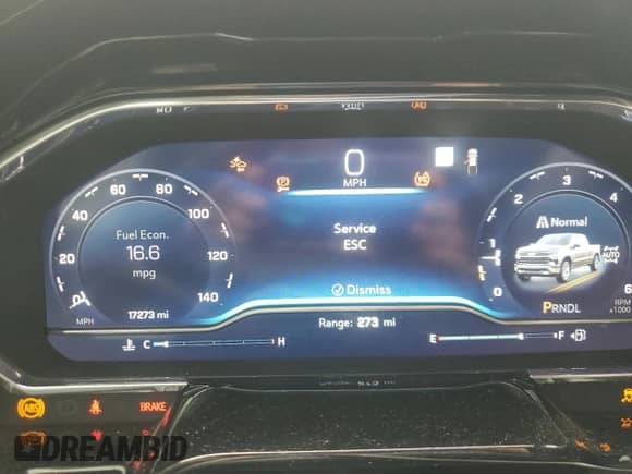 2023 Chevrolet Silverado 1500 LT с VIN 1GCPDKEK3PZ244112, выставлен на аукционе Copart как лот 62959715 с пробегом 17 273 миль миль и Чистый • Clean title. История ставок и продаж доступна на DreamBid. Изображение 9.