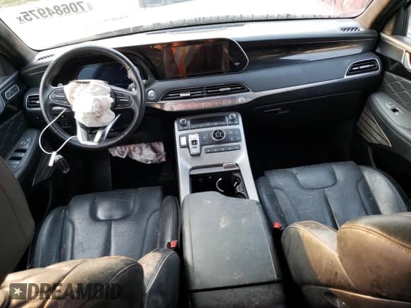 2021 Hyundai Palisade Calligraphy с VIN KM8R7DHE5MU301688, выставлен на аукционе Copart как лот 70684975 с пробегом 81 855 миль миль и Списание • Salvage title. История ставок и продаж доступна на DreamBid. Изображение 8.