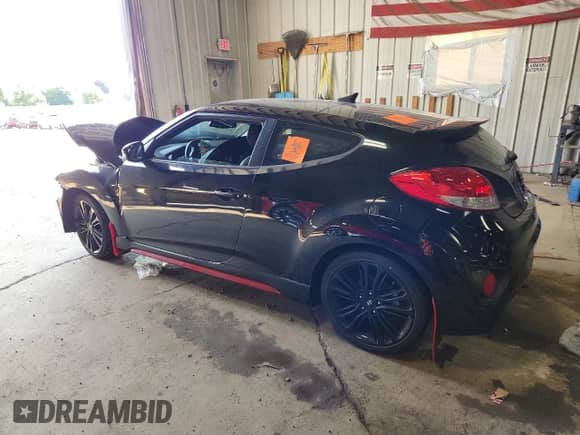 2016 Hyundai Veloster Turbo с VIN KMHTC6AE0GU276257, выставлен на аукционе Copart как лот 80464335 с пробегом 77 169 миль миль и На запчасти • Non repairable. История ставок и продаж доступна на DreamBid. Изображение 2.
