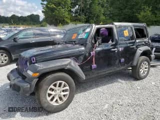 2023 Jeep Wrangler Willys с VIN 1C4HJXDN6PW616596, выставлен на аукционе Copart как лот 64408235 с пробегом 33 622 миль миль и Чистый • Clean title. История ставок и продаж доступна на DreamBid. Изображение 1.