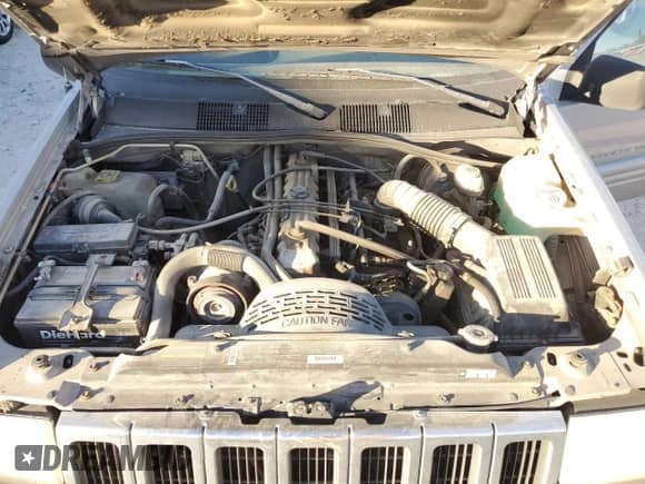1998 Jeep Grand Cherokee with VIN 1J4FX48S4WC345469, listed as a Copart auction lot 80721224 with 201,543 mi miles and Salvage title. Bid and sale history available at DreamBid. Image 12.