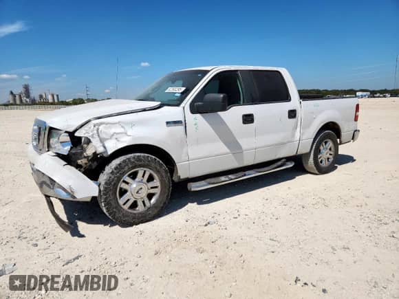 2008 Ford F-150 XL с VIN 1FTRW12W88FB55224, выставлен на аукционе Copart как лот 82393295 с пробегом 179 817 миль миль и Списание • Salvage title. История ставок и продаж доступна на DreamBid. Изображение 1.