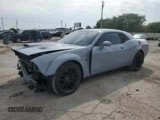 2021 Dodge Challenger R/T Scat Pack Widebody z VIN 2C3CDZFJ2MH503086, wystawiony jako Copart lot #71727655 z przebiegiem 65 806 mil mil oraz Szkoda całkowita • Salvage title. Historia ofert i sprzedaży dostępna na DreamBid. Obrazek 1.