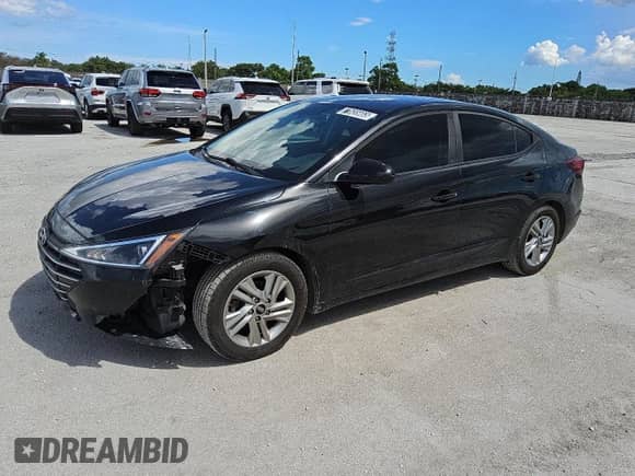 2020 Hyundai Elantra Value Edition with VIN KMHD84LF2LU065507, listed as a Copart auction lot 71655665 with 89,855 mi miles and Clean title. Bid and sale history available at DreamBid. Image 1.