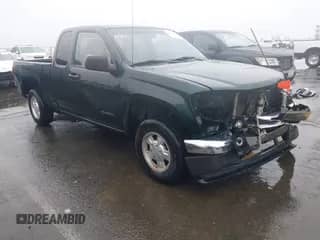 2004 Chevrolet Colorado Z71 with VIN 1GCCS196348195944, listed as a IAAI auction lot 41240679 with 136,452 mi miles and . Bid and sale history available at DreamBid. Image 1.