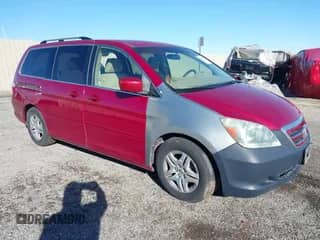 2005 Honda Odyssey EX с VIN 5FNRL38485B423778, выставлен на аукционе IAAI как лот 43459518 с пробегом 206 738 миль миль и . История ставок и продаж доступна на DreamBid. Изображение 1.