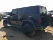 2021 Jeep Wrangler Unlimited Sahara High Altitude with VIN 1C4HJXEG9MW518111, listed as a Copart auction lot 70733274 with 54,947 mi miles and Salvage title. Bid and sale history available at DreamBid. Image 2.