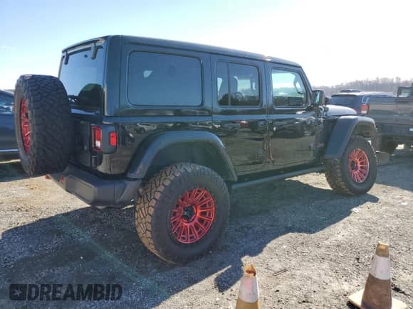 2023 Jeep Wrangler Rubicon с VIN 1C4HJXFN3PW618061, выставлен на аукционе Copart как лот 85577684 с пробегом 25 880 миль миль и Списание • Salvage title. История ставок и продаж доступна на DreamBid. Изображение 3.