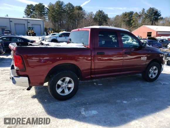 2020 Ram 1500 Tradesman z VIN 3C6RR7KG1LG132398, wystawiony jako Copart lot #45379375 z przebiegiem 84 890 mil mil oraz Szkoda całkowita • Salvage title. Historia ofert i sprzedaży dostępna na DreamBid. Obrazek 3.