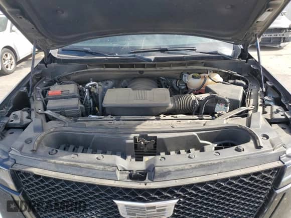 2023 Cadillac Escalade 4WD Sport with VIN 1GYS4FKL6PR285326, listed as a Copart auction lot 56705755 with 47,645 mi miles and Salvage title. Bid and sale history available at DreamBid. Image 12.