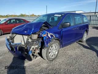 2019 Dodge Grand Caravan SE 35th Anniversary Edition with VIN 2C4RDGBGXKR556095, listed as a Copart auction lot 84747635 with 92,646 mi miles and Salvage title. Bid and sale history available at DreamBid. Image 1.