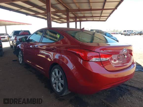 2012 Hyundai Elantra Limited z VIN KMHDH4AE0CU463972, wystawiony jako IAAI lot #42575211 z przebiegiem 112 977 mil mil oraz . Historia ofert i sprzedaży dostępna na DreamBid. Obrazek 3.