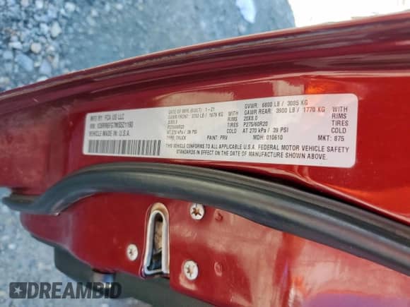 2021 Ram 1500 Tradesman z VIN 1C6RR6FG7MS521190, wystawiony jako Copart lot #61787645 z przebiegiem 135 006 mil mil oraz Szkoda całkowita • Salvage title. Historia ofert i sprzedaży dostępna na DreamBid. Obrazek 12.