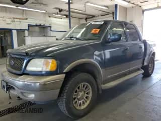 2002 Ford F-150 XLT with VIN 1FTRW08L82KC95022, listed as a Copart auction lot 80537415 with 236,535 mi miles and Salvage title. Bid and sale history available at DreamBid. Image 1.