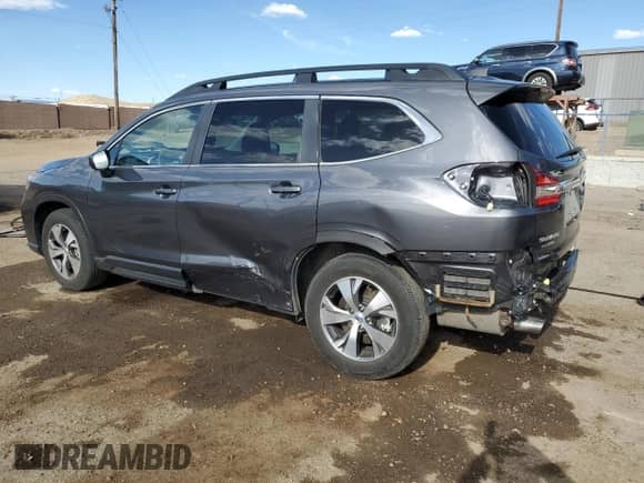 2022 Subaru Ascent Premium с VIN 4S4WMAEDXN3419796, выставлен на аукционе Copart как лот 55068735 с пробегом 33 581 миль миль и Списание • Salvage title. История ставок и продаж доступна на DreamBid. Изображение 2.