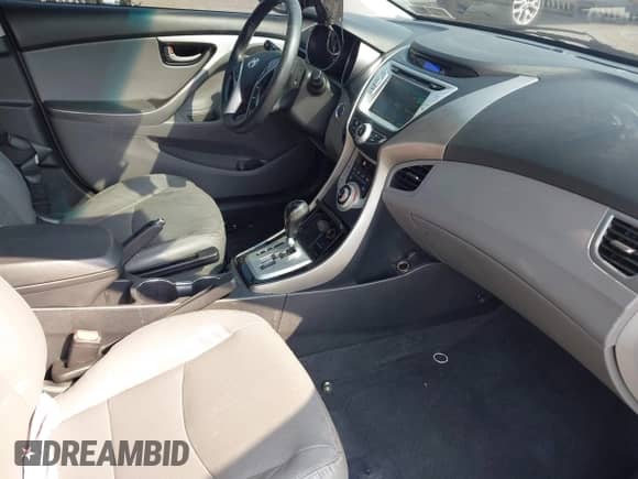 2012 Hyundai Elantra Limited with VIN KMHDH4AE8CU310045, listed as a IAAI auction lot 42498504 with 50,422 mi miles and . Bid and sale history available at DreamBid. Image 5.