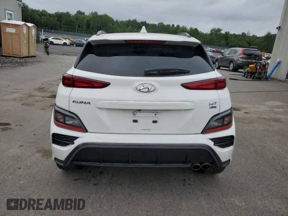 2022 Hyundai Kona N Line z VIN KM8K3CA30NU778515, wystawiony jako Copart lot #66001705 z przebiegiem 76 170 mil mil oraz Szkoda całkowita • Salvage title. Historia ofert i sprzedaży dostępna na DreamBid. Obrazek 6.