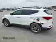 2018 Hyundai Santa Fe 2.4L with VIN 5XYZU3LB3JG528542, listed as a Copart auction lot 51332015 with 58,071 mi miles and Salvage title. Bid and sale history available at DreamBid. Image 2.