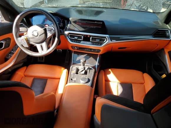 2022 BMW M3 с VIN WBS53AY0XNFL73101, выставлен на аукционе Copart как лот 80059904 с пробегом 12 889 миль миль и Списание • Salvage title. История ставок и продаж доступна на DreamBid. Изображение 8.