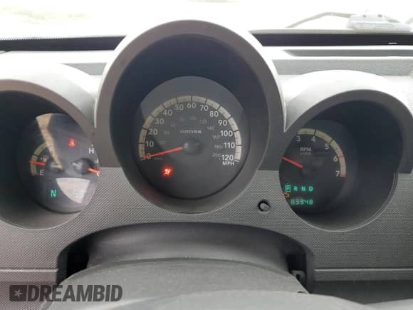 2010 Dodge Nitro SE with VIN 1D4PT2GK1AW134610, listed as a Copart auction lot 57628605 with 89,948 mi miles and Salvage title. Bid and sale history available at DreamBid. Image 9.