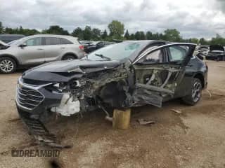 2022 Chevrolet Malibu LT with VIN 1G1ZD5ST6NF173387, listed as a Copart auction lot 68920545 with Not provided miles and Salvage title. Bid and sale history available at DreamBid. Image 1.
