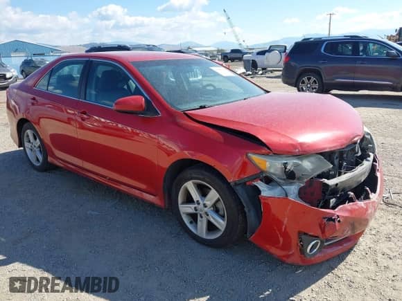 2012 Toyota Camry L with VIN 4T1BF1FK5CU565567, listed as a IAAI auction lot 43280904 with 212,079 mi miles and . Bid and sale history available at DreamBid. Image 1.