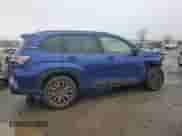 2025 Subaru Forester z VIN JF2SLDFC9SH420113, wystawiony jako Copart lot #80145974 z przebiegiem 1 270 mil mil oraz Szkoda całkowita • Salvage title. Historia ofert i sprzedaży dostępna na DreamBid. Obrazek 3.