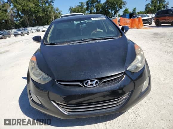 2011 Hyundai Elantra Limited with VIN KMHDH4AE2BU165504, listed as a Copart auction lot 83993465 with 146,382 mi miles and Clean title. Bid and sale history available at DreamBid. Image 5.